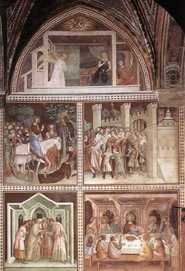 Barna da Siena Scenes from the New Testament oil painting image